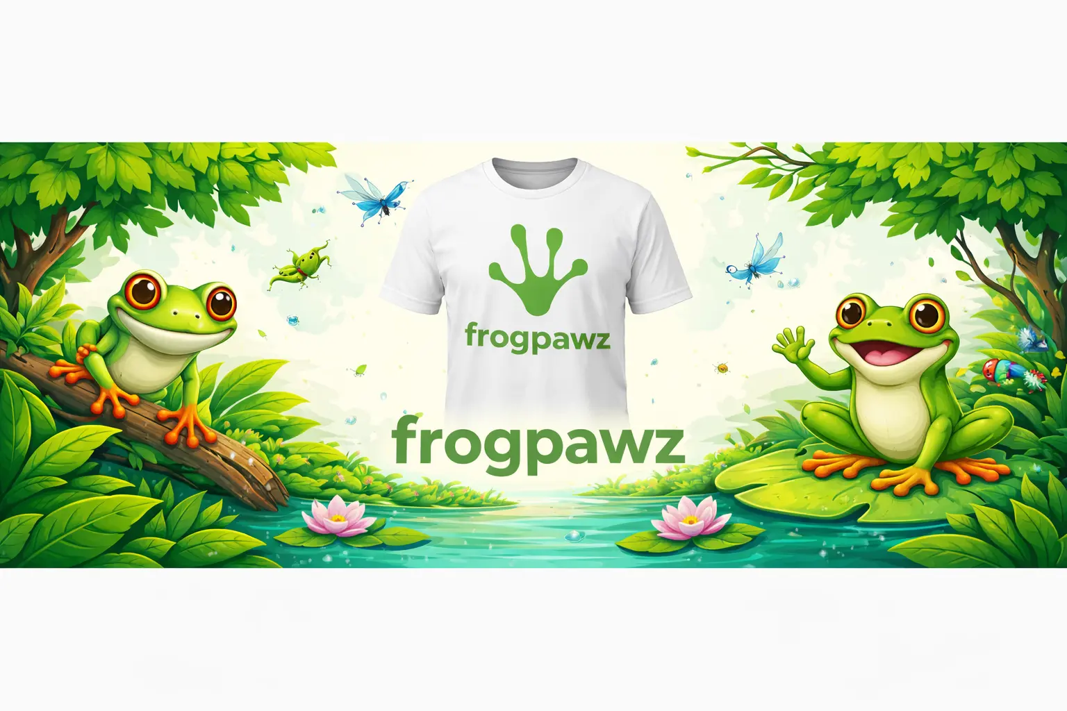 Banner for frogpawz